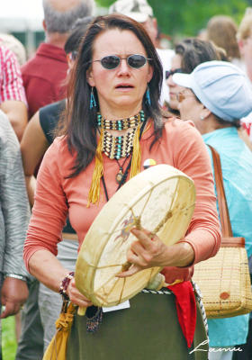 Asinabika Women's Drum Circle -17- Canada Day