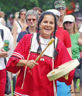 Asinabika Women's Drum Circle - 20 - Canada Day