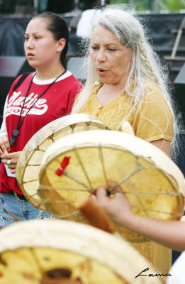 Asinabika Women's Drum Circle - 18- Canada Day