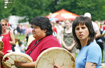 Asinabika Women's Drum Circle - 14 - Canada Day