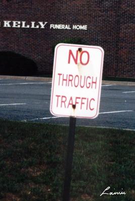 no through traffic