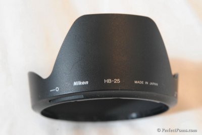 Nikon HB-25 lens hood for 18-200VR or 24-120VR $15