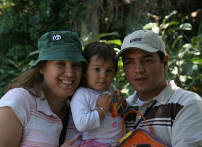 Sierra, mom Tara & dad Francisco