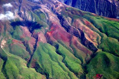 Molokai Mountains from the Air