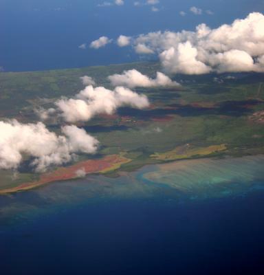 Molokai Coast from the Air