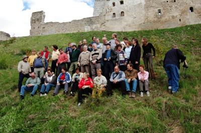 Here's our group leaving for Tallinn and home