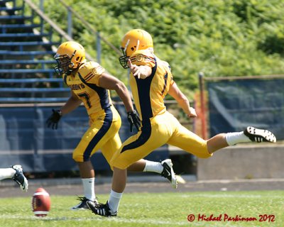 Queen's vs McGill Football 08-26-12