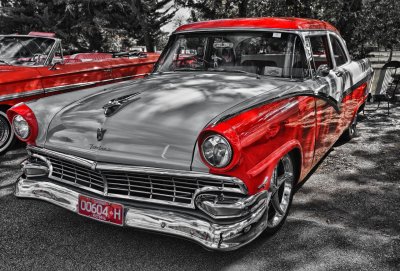 Red and White Fairlane HDR.jpg