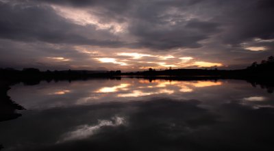 20111118 - Cloudy Night on the Reservoir