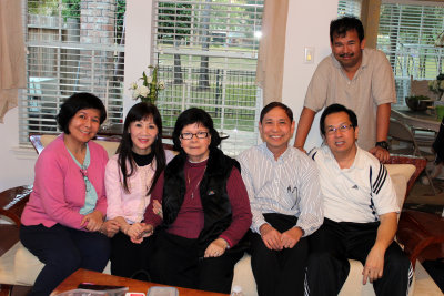 2011 - C Lin, anh Ngộ, Cẩm Hồng, Phuong Chi in Houston