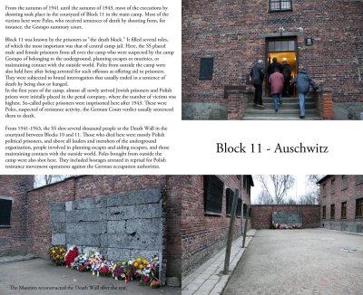 block 11 in Auschwitz