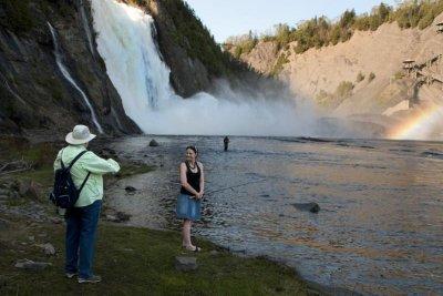 chute waterfall waterval Montmorency