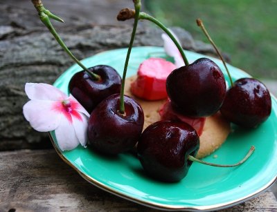 Plate O' Cherries