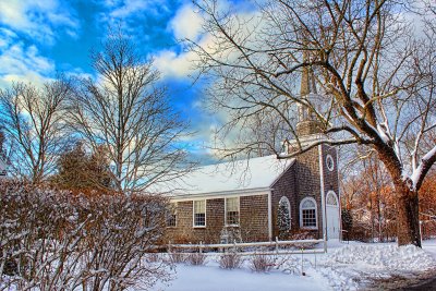 Hyport Church After Snow