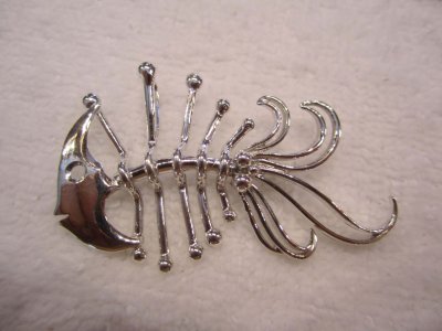 Fischeele in sterling silver with fancy tail