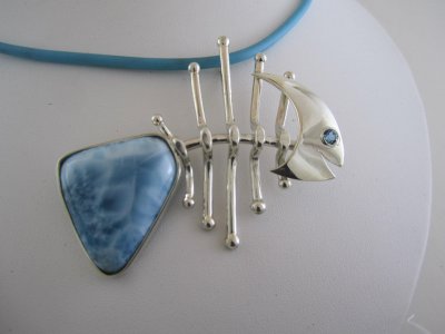 Fischeele with larimar tail