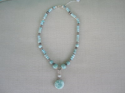Larimar necklace