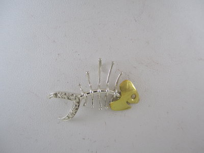 baby fischeele w/24kt gold plated face