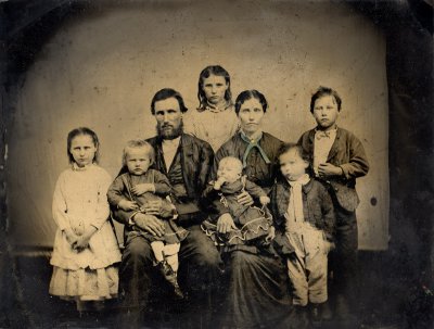 James Ollie Bolen and family