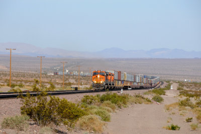 EB at Route 66 Crossing East of Ludlow