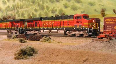 Paul Federiconi's BNSF 7665 at Bealville