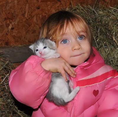 Angel with Kitty