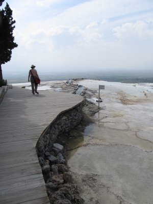 Travertine formations