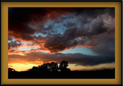 Bradley Field Sunset