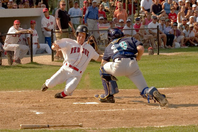 Out at the plate web - Cape Cod League