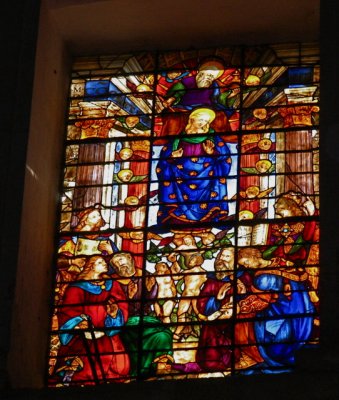 San Baggio stained glass