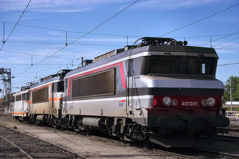 First ever built BB-7200 Class (BB7201 to 7440). The BB7201 at Avignon.
