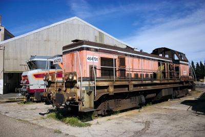 The BB64701 at Avignon depot.