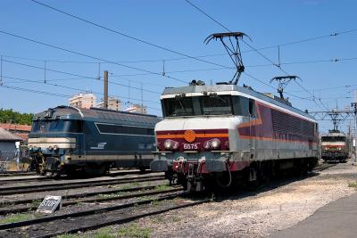The CC6575 at Avignon depot.