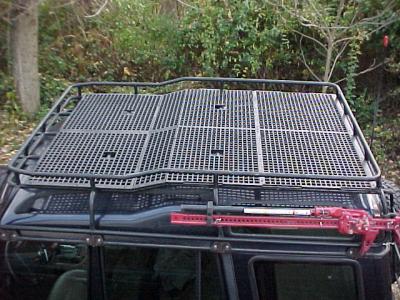 Chicken Coop Roof Rack Flooring