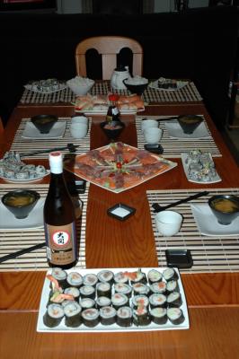 The First Real Japanese Dinner @Home