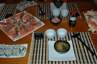 Sashimi & soup