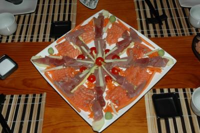 Sashimi: sake & maguro