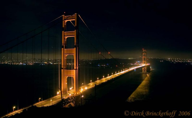 Golden Gate Bridge at Night