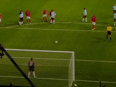 Beckham, Arg vs England