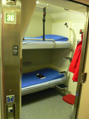 Overnight Train to Rovaniemi