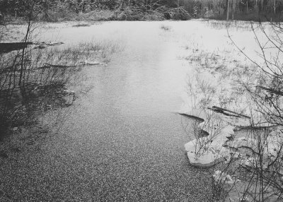 The cold and ice set in