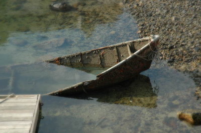 Boat ... slightly used