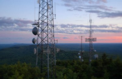 Towers on the mountain