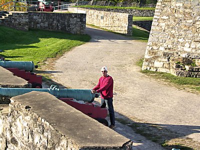 Jay (Bunny) Schrock at Fort Ticandaroga in New York.jpg
