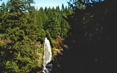 Waterfall near Prospect, Oregon