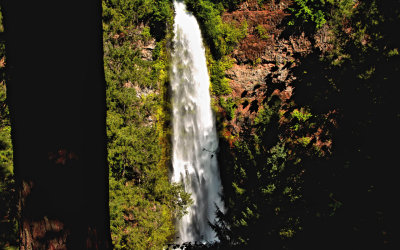 Waterfall near Prospect, Oregon