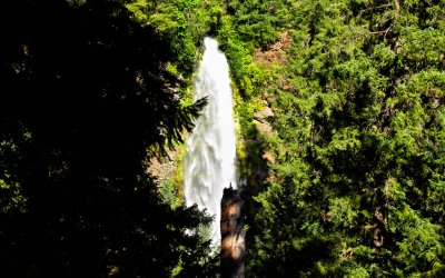 Waterfall near Prospect, Oregon