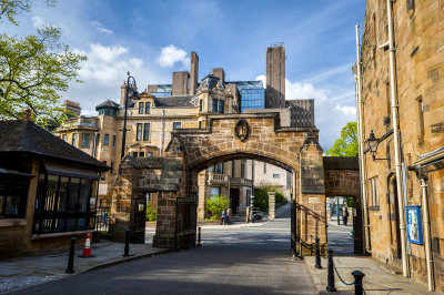 Glasgow University Entrance Gate