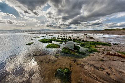 Arran from Irvine beach