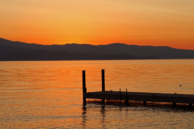 Flathead sunset